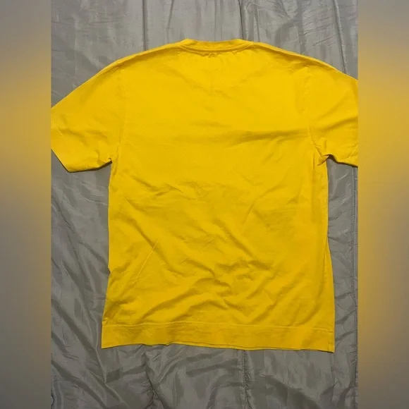 FENDI Oversized Mesh Pocket T-Shirt - Yellow